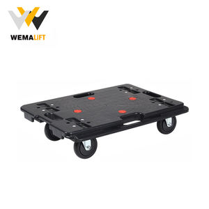 150 किलोग्राम चार पहिया एल्यूमीनियम हाथ ट्रक खरीदारी उपकरणों के लिए समायोज्य मंच ओएम अनुकूलन योग्य मंच के साथ - Product Image 2