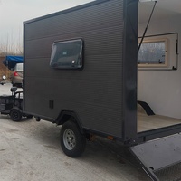 Remorque alimentaire personnalisée, moto, camping-car mobile, caravane