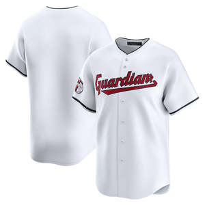 2025クリーブランドホームメンズ限定ホワイト野球ジャージーカスタムプラスサイズステッチ刺繍ユニフォーム - Product Image 2