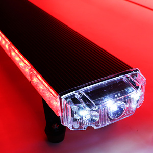 RGB Red Blue 3W <span class=keywords><strong>LED</strong></span> Strobe <span class=keywords><strong>Light</strong></span> <span class=keywords><strong>Bar</strong></span> Cấu Hình Thấp 47 "120Cm Cảnh Báo Khẩn Cấp Đèn Cho Xe Ô Tô Xe Tải CE Chứng Nhận 12V 24V - Product Image 4