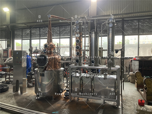 Equipo de Destilación de Cobre Ace 2000L para Whisky, Vodka y Brandy, Sistema Completo de Destilación de Alcohol Comercial - Product Image 5