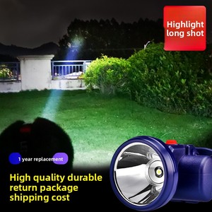 超亮 25W USB LED 头灯 便携式户外露营灯 带按钮 防水 IP65 适合徒步旅行和狩猎 - Product Image 4
