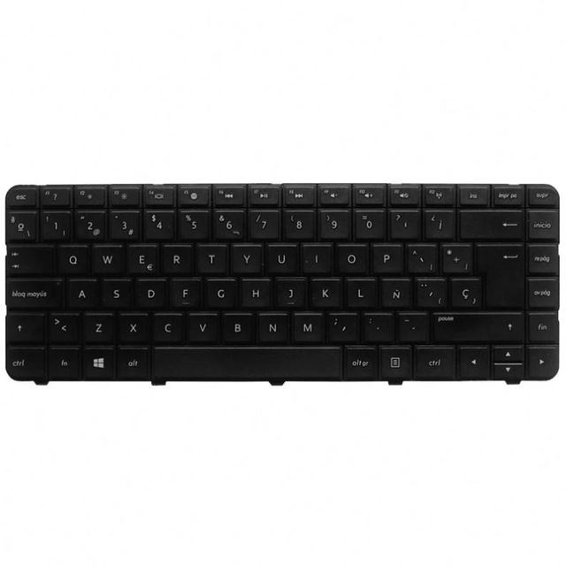 SP Full Size Virtual Laptop Keyboard for Pavilion G4/G43/G4-1000/G6 Series USB 3.0 Black Spanish