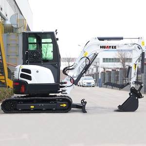 Mini-excavatrice 3,5 tonnes avec moteur EPA 5, livraison gratuite, excavatrice sur chenilles, pour ferme et maison, machine d'excavation, usine HUAYEE - Product Image 4