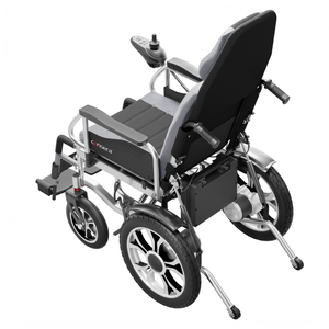 Silla de Ruedas Eléctrica Cansera 214 Todo en Uno, 700W, Respaldo Alto, Largo Alcance, Freno EABS, <span class=keywords><strong>4</strong></span> Amortiguadores, Reposabrazos Abatibles, Doble Uso, Carga de 100KG - Product Image 3