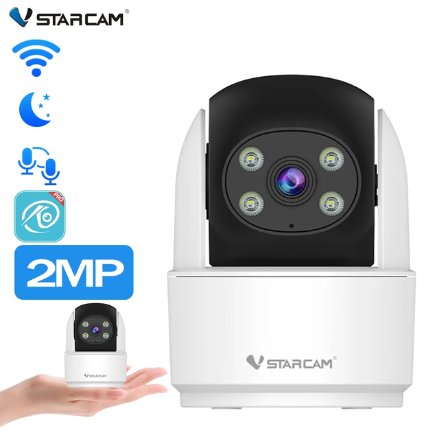 2024 New Mini Ip Camera Smallest Wireless Wifi Cam Hd 1080p Remote Portable Security Cctv Nanny Baby Phone App Room Monitor