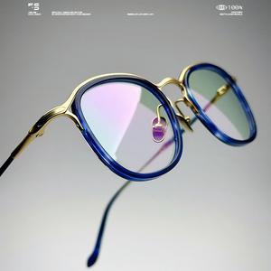 Lunettes de vue de créateur en titane pur, style japonais, faites à la main, avec <span class=keywords><strong>verres</strong></span> AC, modèle esthétique vintage M3118, les plus vendues - Product Image 4