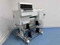 Imprimante DTF numérique UV 42CM à trois têtes XP600 pour étiquettes en cristal, rouleau à rouleau, entièrement automatique, avec tête DTF métallique, Nouvelle, Garantie 1 an
