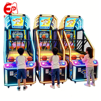 Machine d'arcade de basket-ball pour enfants à monnayeur, écran LCD 42 pouces, jeu de tir interactif en métal, espagnol/anglais
