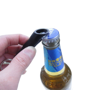 Multifunctional Bottle Opener With Led Flashlight Keychain Portable <b>Mini</b> <b>Torch</b> Light For Gift And Daily Use - Product Image 5