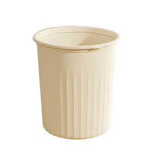 Stylish Large Plastic Trash Can 26Cm Diameter No Lid For Bathroom Kitchen Living Room - Product Image 2