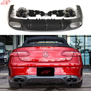 Difusor trasero de fibra de carbono estilo C238 Amg E53 para <span class=keywords><strong>Mercedes</strong></span> <span class=keywords><strong>Benz</strong></span> Clase E <span class=keywords><strong>Coupe</strong></span> E200 E260 E300 labio de parachoques trasero - Product Image 1