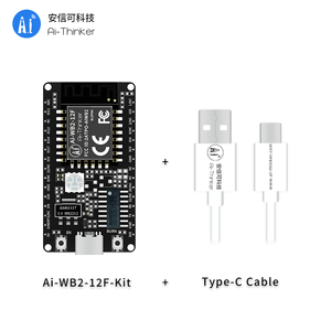 Ai-Thinker NOUVEAU Kit Ai-WB2-12F basé sur la puce BL602, carte de développement de module WiFi+ 5.0 / PCB avec antenne et interface Type-C - Product Image 2