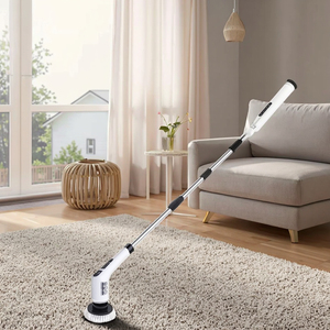 Brosse de nettoyage électrique multifonctionnelle pour la maison et la cuisine, avec fonction de pliage mécanique - Product Image 2