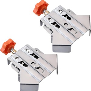 Abrazadera de ángulo recto de 90 grados con mango único ajustable de fábrica, clip de esquina de extremo cerrado de acero inoxidable <span class=keywords><strong>para</strong></span> herramientas de carpintería - Product Image 4