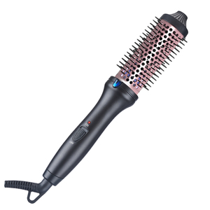Nouveau produit <span class=keywords><strong>Brosse</strong></span> lissante <span class=keywords><strong>chauffante</strong></span> PTC 2 en 1, peigne boucleur, <span class=keywords><strong>brosse</strong></span> thermique ronde en céramique - Product Image 6