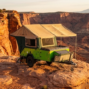 Remorque de <span class=keywords><strong>camping</strong></span> pliable tout-terrain 4x4 avec cuisine coulissante - Product Image 1