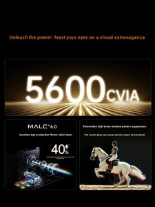 New JMGO N5S Ultra Laser 4K High Refresh Rate 120HZ Shift Axis <b>Projector</b> for Home Use 4K Laser Axle Shift <b>Projector</b> - Product Image 4