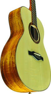 <span class=keywords><strong>Chitarre</strong></span> EKO-WOW 018 SK abete rosso/KOA EQ, chitarra acustica elettrificata HQ, sistema di miscela flessibile Fishman, forma Auditorium, Top solido - Product Image 5