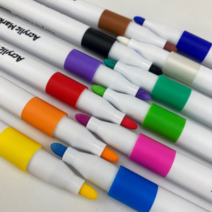 Stylos à pointe feutre personnalisés en gros, non toxiques, pour graffiti, dessin, peinture, marqueur acrylique, ensemble de stylos - Product Image 6