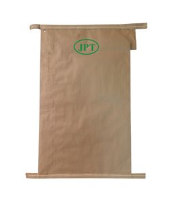 Sac en papier kraft biodégradable personnalisé de 25kg à trois composites emballage de couture pour produits chimiques et sac en papier composite en plastique - Product Image 1