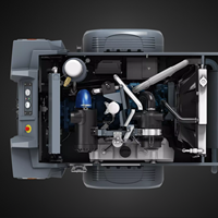 Atlas Copco XAS58 7bar 110 Cfm Démarreur portable à vis diesel avec compresseur d'air minier pour marteau perforateur
