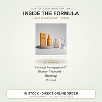 Sérum Capillaire Personnalisé à l'Huile de Romarin et Peptides Liposomales pour la Croissance des Cheveux, Nourrissant Doucement le Cuir Chevelu, à la Biotine, Certifié GMPC, Marque Privée OEM