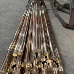 Tige ronde en laiton de vente directe d'usine H62 avec la barre en laiton de spécifications multiples - Product Image 1