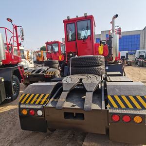 Marca China Shacman Terminal Tractor Truck 4x2 6 Wheel Driving Yard Truck LHD RHD camiones <span class=keywords><strong>de</strong></span> derivación para remolques <span class=keywords><strong>de</strong></span> carga - Product Image 3