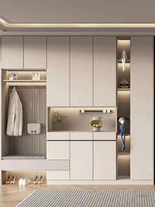 Stylish Sturdy Wooden <b>Shoe</b> Cabinet Home Furniture for Hallway and Entrance <b>Shoe</b> <b>Racks</b> for Apartments - Product Image 2
