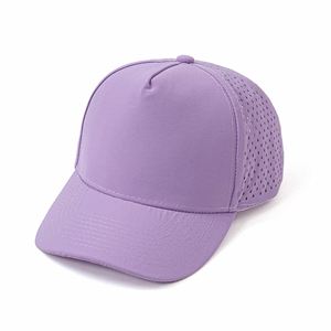Unisex Laser Drill Hole Baseball Cap Quick Dry Mesh Outdoor Sports Caps Lightweight Unstructured <b>Hat</b> Promotion Gifts - Product Image 2