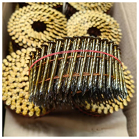 Fabricant professionnel de clous en spirale pour palettes, 2 1/4*0.099 pouces, clous en spirale collés, 9000M