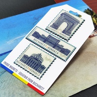 Aimants de réfrigérateur numériques en alliage de zinc en forme de porte, personnalisables, écologiques, lavables, avec logo OEM, pour souvenirs touristiques, vente en gros Oneway