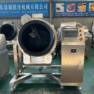 Akıllı Tam Otomatik Döndürme 360 Derece <span class=keywords><strong>Robot</strong></span> Makinesi Ticari Restoran Elektrikli Tamburlu Pişirme Kavurma Makinesi - Product Image 1