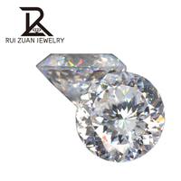 Toptan CVD 10.4mm 4.3ct DEF VVS-VS IGI Dereceli Sentetik Beyaz Yuvarlak Gevşek Laboratuvarda Üretilmiş Elmas (IGI Sertifikası Olmadan)