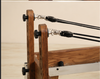 Machine de Pilates Réformateur Commerciale en Bois de Noyer et Chêne Rouge, Réglable, pour Usage en Studio, Logo Personnalisé OEM