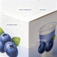 Boîte de présentation de bonbons personnalisée, écologique, biodégradable, avec fenêtre transparente, boîtes rigides en papier imprimé, emballage cadeau pour sucettes et bonbons