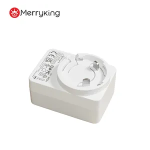 Merryking通用FCC RCM CE 12伏1000毫安Ce USB充电器5V 1A USB电源适配器插头国际旅行电源适配器