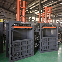Presse à balles hydraulique à double cylindre avec corps en acier pour le recyclage du papier usagé, des journaux et du papier de bureau, service OEM
