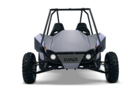 Kandi-Kart électrique à pédales tout terrain avec moteur 3000W, 3kW, Dune Buggy 4x4, 48V, entraînement par arbre, 12V