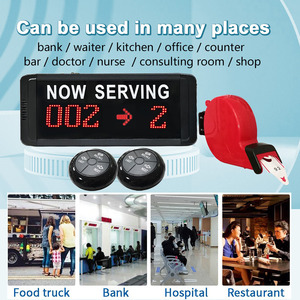Không dây cuộc gọi hàng đợi số hiển thị Dispenser xếp hàng hệ thống quản lý cho ngân hàng bệnh viện bài dịch vụ - Product Image 3