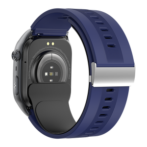 Montre connectée intelligente DF S15 pour personnes âgées avec surveillance de la santé, pompe à air, mesure de la pression artérielle, écran AMOLED, appels Bluetooth, appels SOS, montre connectée sportive pour hommes - Product Image 5