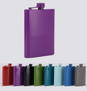 Mini heupfles, 2oz roestvrij staal, trechter whisky heupfles