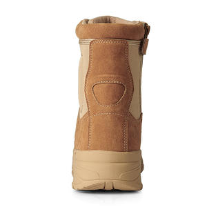 Bottes de <span class=keywords><strong>randonnée</strong></span> unisexes à tige <span class=keywords><strong>haute</strong></span> en PU, semelle intermédiaire en EVA, semelle extérieure en caoutchouc, chaussures de sécurité imperméables pour l'extérieur, antidérapantes, automne/hiver - Product Image 4