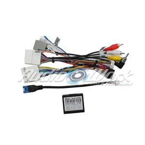 Cable Wiring Harness and Canbus for 2016 NISSAN X-TRAIL low matching/NISSAN QASHQAI medium configuration Turkey Android radio