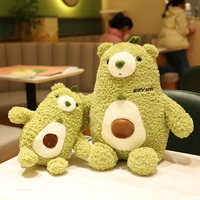 Offre Spéciale ours en peluche vert avocat grands jouets en peluche pour machine à grue