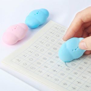 Gomme à effacer souple multicolore tendance, sans trace, pour examens scolaires - Product Image 1