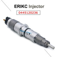 Injecteurs de carburant diesel 0445120236, injecteur à rampe commune 0445120236 pour Komatsu 350-8 300-8