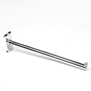 Stock disponible métal acier plastique détail affichage crochets cintre métal Slatwall crochet diamètre 4mm 5mm 6mm - Product Image 2