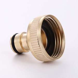 Conector Rápido de Cobre para Lavadora, Conexión de Agua de 1 Pulgada con Rosca Interna de 30mm de Diámetro Interior - Product Image 2